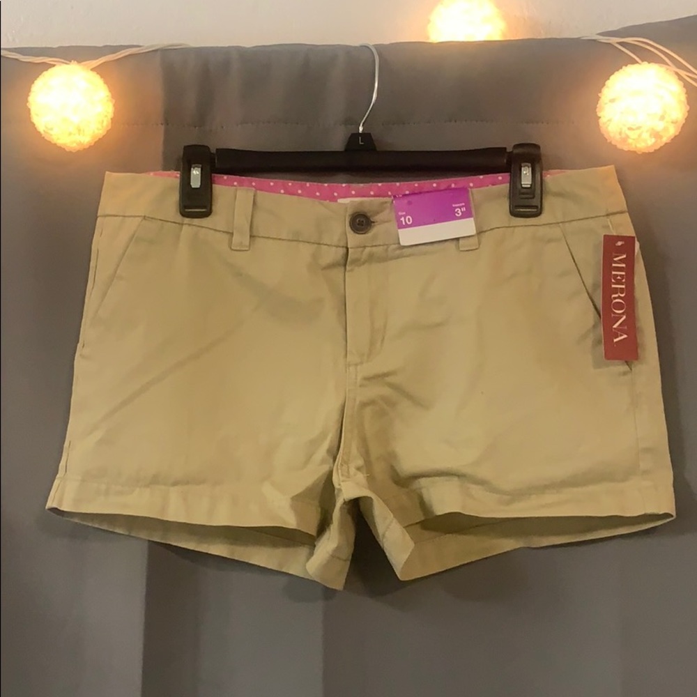 Tan Shorts